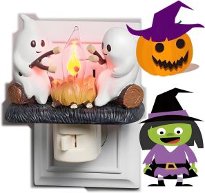 Ghost Campfire Flickering Nigh Tlight,Halloween Decoration Indoor