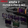 STARTRC Avata 2 ND Filters Set, 6 Pack CPL ND8 ND16 ND32 ND64 ND256 Neutral Density Camera Lens Filter Compatible with DJI Avata 2