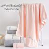 1 premium 155 * 75 cm velvet antibacterial and absorbent quick drying towels, suitable for both men and women, soft and thick household towels