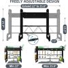 Over The Sink Dish Drying Rack-Adjustable (22" to 35.6") Large Dish Drying Racks for Kitchen Counter Organizers and Dishes