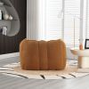 Soft Bean Bag Chair with High Resilient Foam(Chips)for living room and bedroom,Comfortable Square Lazy Sofa with Footstool, Cover for Adults to Gaming