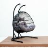 Modern Muse FOLDING DOUBLE SWING CHAIR w/CUSHION