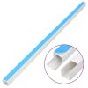 Cable Trunking Self-Adhesive 0.6"x0.4" 98.4' PVC