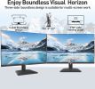Sansui Monitor 24 inch IPS FHD 1080P 75HZ HDR10 Computer Monitor with HDMI,VGA