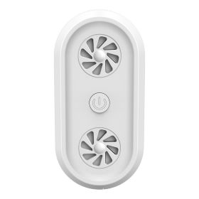 Dual Speaker Ultrasonic Pest Repellent Unit (Color: White)