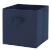 Collapsible Cube Fabric Storage Bins (10.5" x 10.5"), 6 Pack