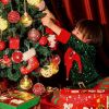 Christmas Children'S Clothing Parent-Child Cute Green Red Sequins Elf Boys And Girls Kindergarten Performance